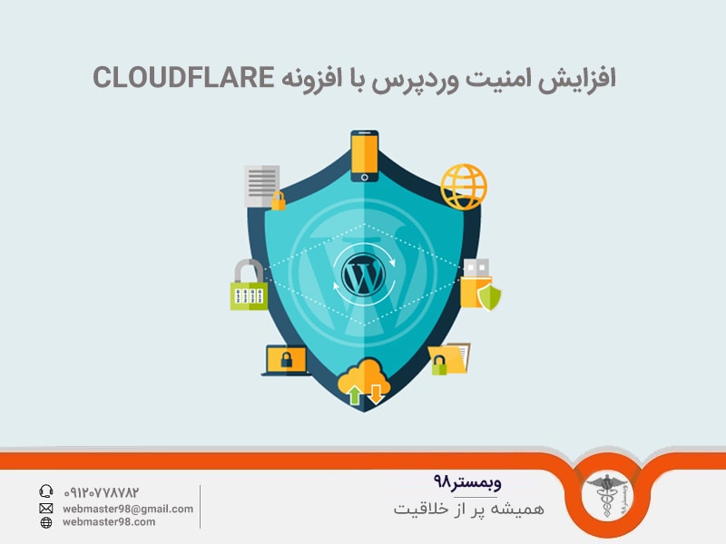 بهینه سازی و افزایش امنیت وردپرس با افزونه Cloudflare