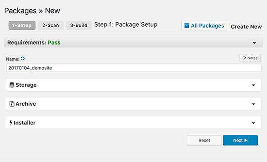 افزونه بکاپ گیری